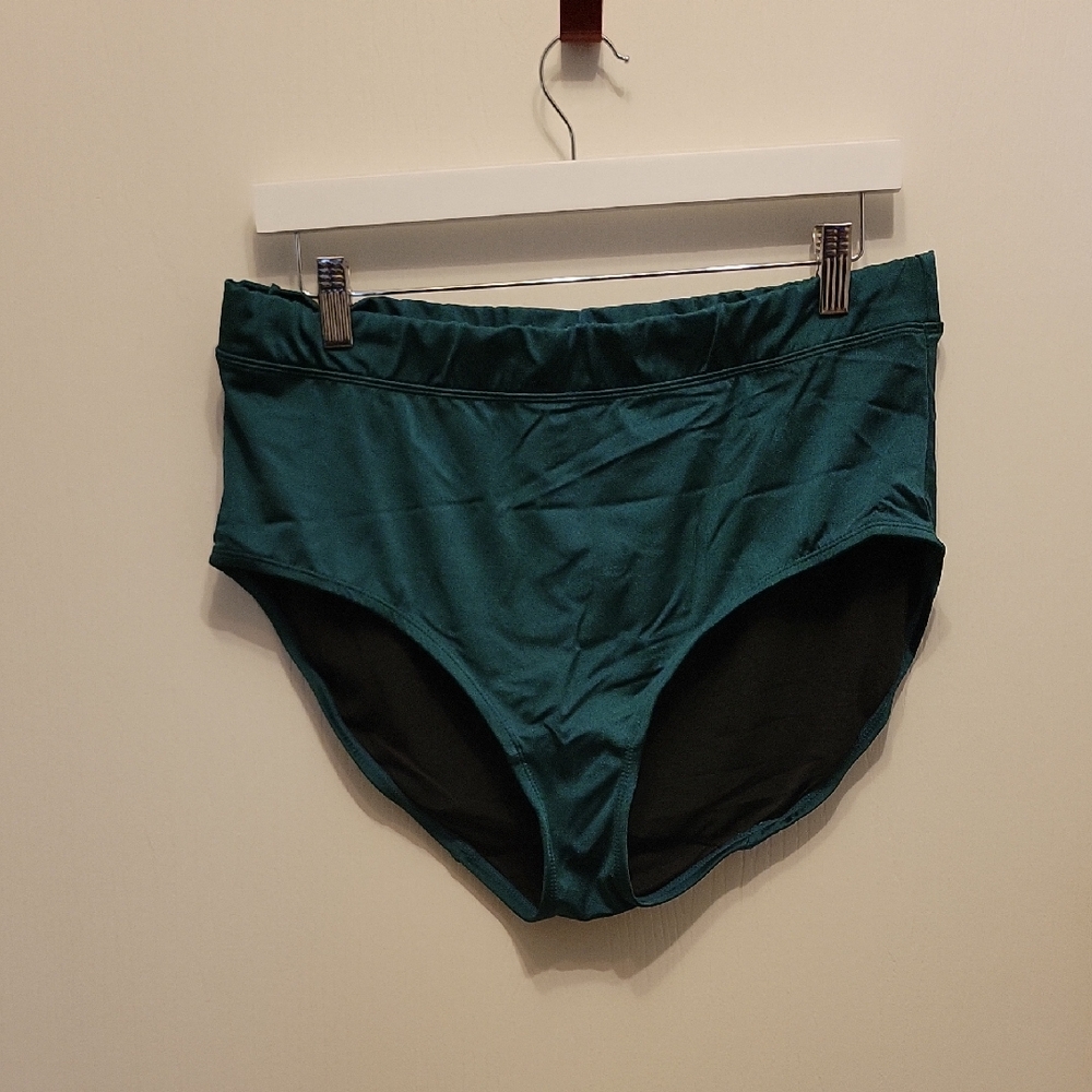 Lane Bryant Teal Swim Athletic Shorts